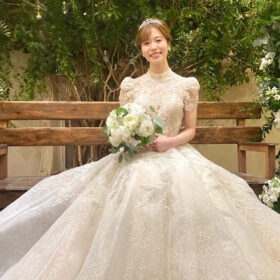 ティアラTLM234をご着用頂きました | ANNAN WEDDING